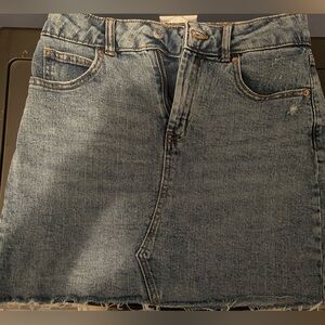 Wild Fable Jean Skirt